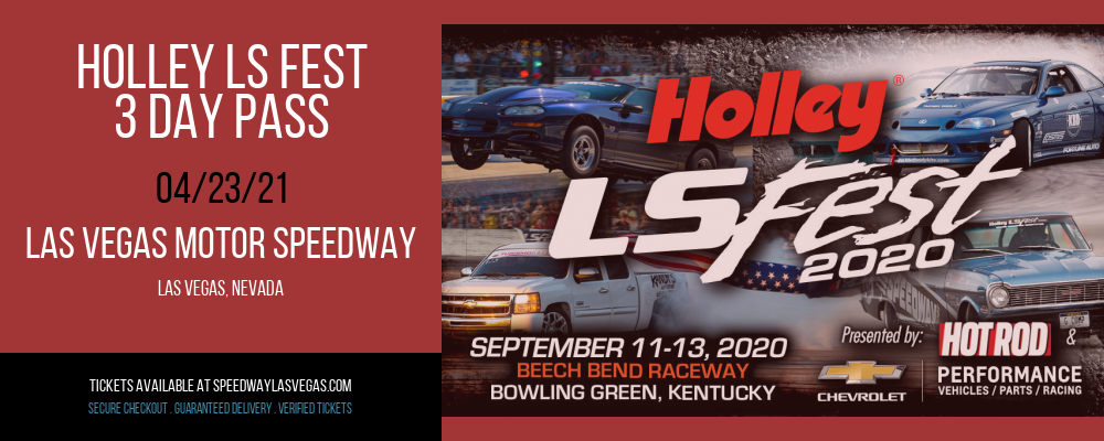 Holley LS Fest - 3 Day Pass at Las Vegas Motor Speedway