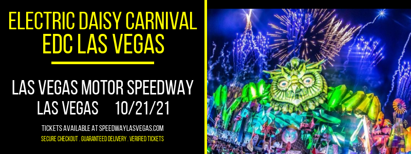 EDC Las Vegas - 4 Day Camping Pass at Las Vegas Motor Speedway