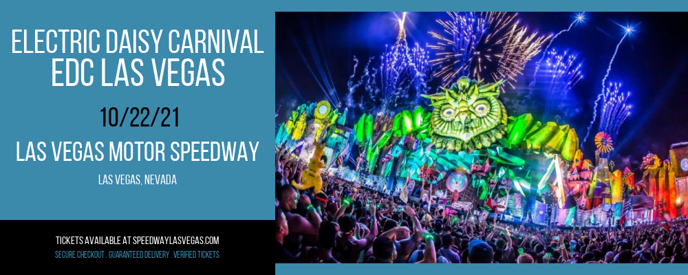 EDC Las Vegas - 3 Day Pass at Las Vegas Motor Speedway